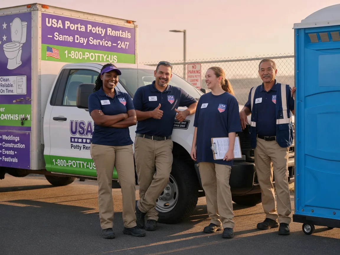 Porta Potty Rental company in Evans, GA